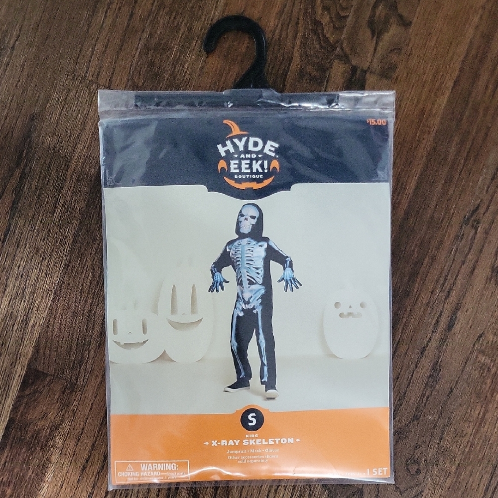Target Hyde & EEK! X-Ray Skeleton Costume - Black and Blue